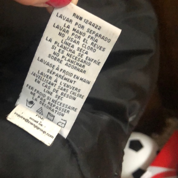 GIRLS DKNY Puffy coat with hood. - Picture 10 of 11